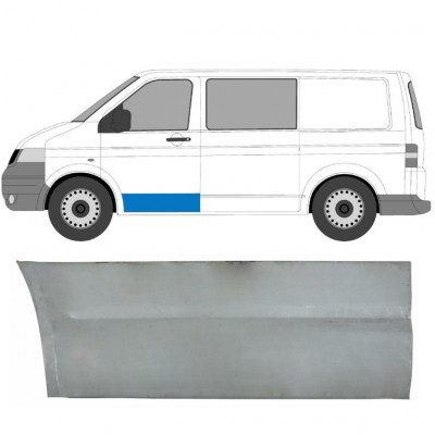 Panneau de réparation de la porte avant extérieur pour VW Transporter T5 2003-2015 / Gauche 7143