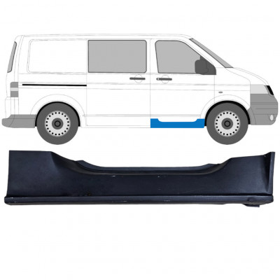 Panneau de réparation du seuil partie avant pour Volkswagen Transporter T5 2003-2015 / Droite 12516