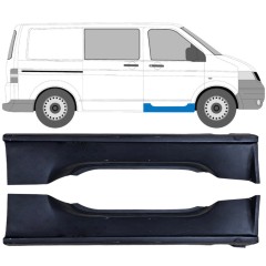 Réparation bas de caisse de porte avant pour Volkswagen Transporter T5 2003-2015 / Gauche+Droit / Ensemble 12518