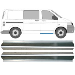 Réparation bas de caisse de porte avant pour Volkswagen Transporter T5 2003-2015 / Gauche = Droite (symétrique) / Ensemble 9695