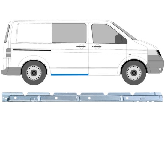Réparation bas de caisse intérieur pour Volkswagen Transporter T5 2003-2015 / Droite 16970