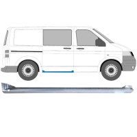 Panneau de réparation du seuil de porte latérale pour Volkswagen Transporter T5 2003-2015 / Droite 16975