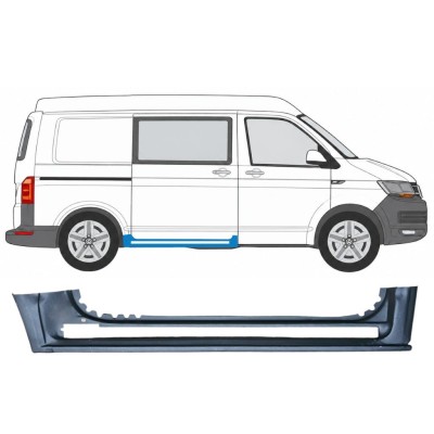 Réparation bas de caisse de sur porte latérale pour Volkswagen Transporter T6 2015-2024 / Droite 17113