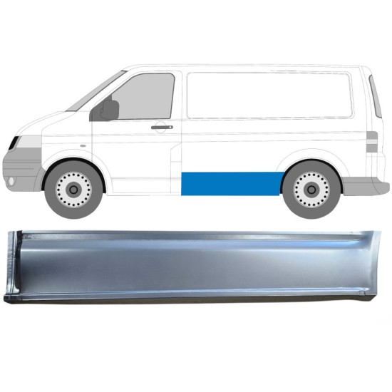 Panneau de réparation latéral pour Volkswagen Transporter T5 2003-2015 / Gauche 16917