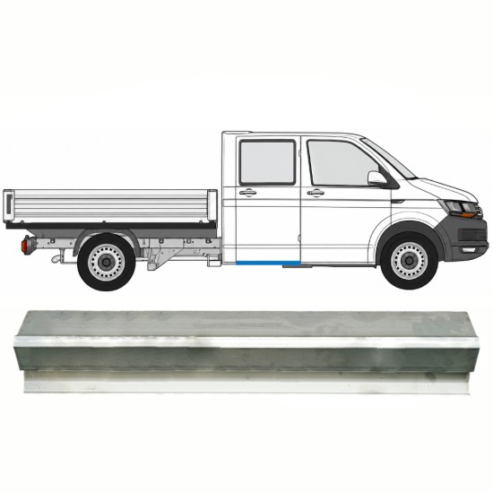 Réparation bas de caisse arrière pour Volkswagen Transporter T6 2015-2024 / Gauche = Droite (symétrique) 17131