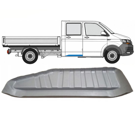Tôle de réparation de marchepied pour Volkswagen Transporter T6 2015-2024 / Droite 17154