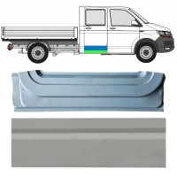 Panneau de réparation intérieur et extérieur des portes arrière pour Volkswagen Transporter T6 2015-2024 / Droite 17160