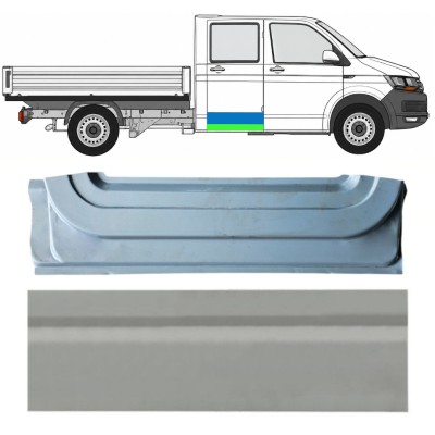 Panneau de réparation intérieur et extérieur des portes arrière pour Volkswagen Transporter T6 2015-2024 / Droite 17160