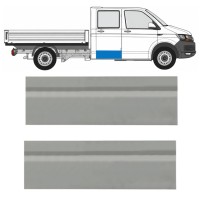 Panneau de réparation porte arrière extérieur pour Volkswagen Transporter T6 2015-2024 / Gauche = Droite (symétrique) 17126