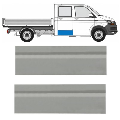 Panneau de réparation porte arrière extérieur pour Volkswagen Transporter T6 2015-2024 / Gauche = Droite (symétrique) 17126