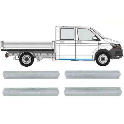 Panneau de réparation du seuil avant + arrière pour Volkswagen Transporter T6 2015-2024 / Gauche+Droit 17132