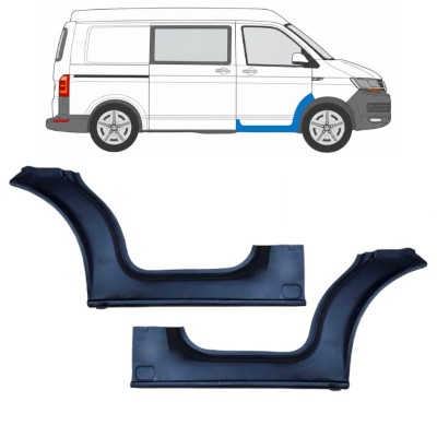 Réparation bas de caisse de porte avant pour Volkswagen Transporter T6 2015-2024 / Gauche+Droit 17119