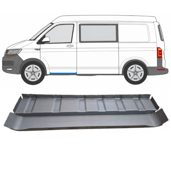 Tôle de réparation de marchepied pour Volkswagen Transporter T6 2015-2024 / Gauche 17157