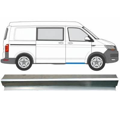 Réparation bas de caisse de porte avant pour Volkswagen Transporter T6 2015-2024 / Gauche = Droite (symétrique) 17129