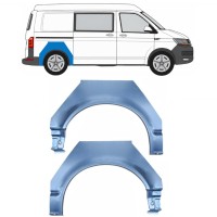 Panneau de réparation arc d'aile arrière pour Volkswagen Transporter T6 2015-2024 / Gauche+Droit 17116