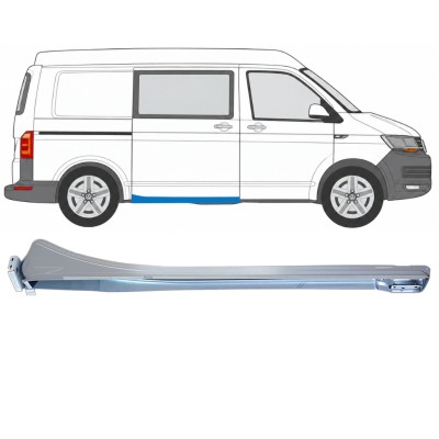 Du rail de porte latérale pour Volkswagen Transporter T6 2015-2024 / Droite 17203