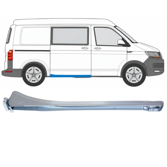 Du rail de porte latérale pour Volkswagen Transporter T6 2015-2024 / Droite 17203