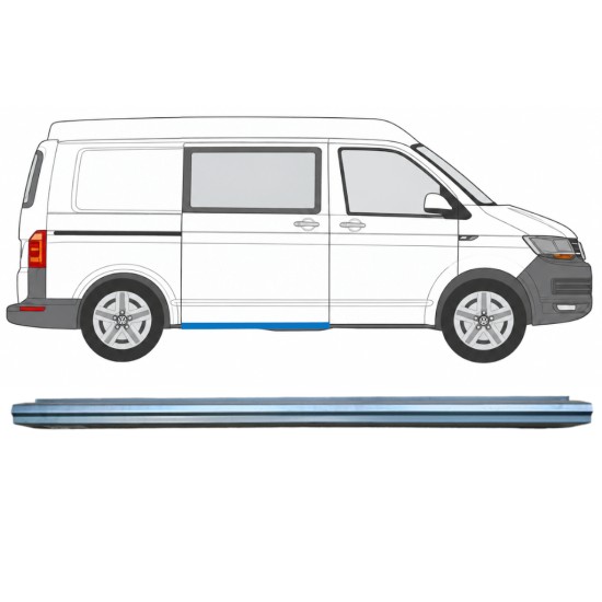 Réparation bas de caisse de sur porte latérale pour Volkswagen Transporter T6 2015-2024 / Droite 17141