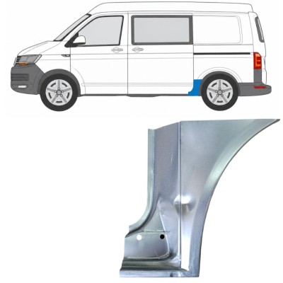Panneau de réparation arc d'aile arrière pour Volkswagen Transporter T6 2015-2024 / Gauche 17153