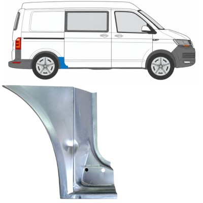 Panneau de réparation arc d'aile arrière pour Volkswagen Transporter T6 2015-2024 / Droite 17152