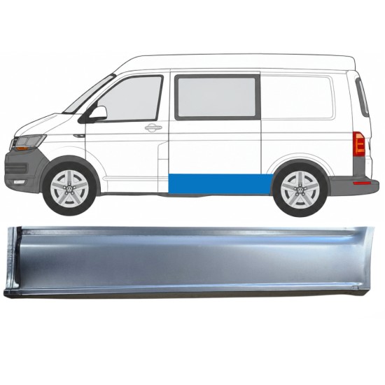 Panneau de réparation latéral pour Volkswagen Transporter T6 2015-2024 / Gauche 17176
