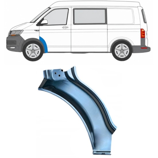 Panneau de réparation de l’aile avant pour Volkswagen Transporter T6 2015-2024 / Gauche 17187