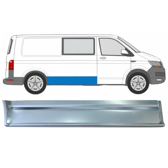 Panneau de réparation latéral pour Volkswagen Transporter T6 2015-2024 / Droite 17204