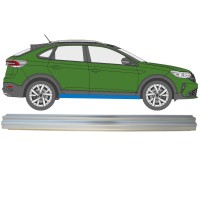 Réparation bas de caisse pour Volkswagen Taigo 2021- / Gauche = Droite (symétrique) 14937