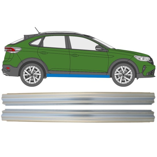 Réparation bas de caisse pour Volkswagen Taigo 2021- / Gauche+Droit / Ensemble 14938