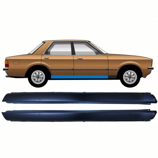 Réparation bas de caisse pour Ford Taunus 1976-1982 / Ensemble 11084