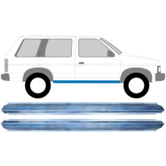 Réparation bas de caisse pour Nissan Terrano I 1986-1996 / Gauche+Droit / Ensemble 11365