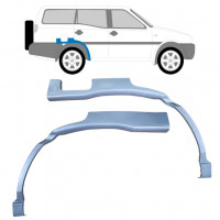 Panneau de réparation arc d'aile arrière pour Nissan Terrano 1993-1999 / Gauche+Droit / Ensemble 10574