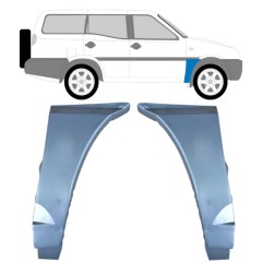 Panneau de réparation de l’aile avant pour Nissan Terrano II 1993-2005 / Gauche+Droit / Ensemble 10471