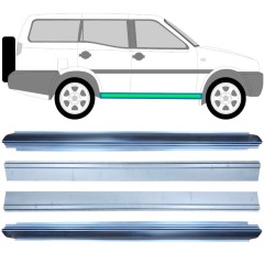 Réparation bas de caisse intérieur + extérieur pour Nissan Terrano II 1993-2005 / Gauche+Droit / Ensemble 11964