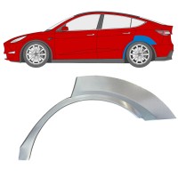 Panneau de réparation arc d'aile arrière pour Tesla Model Y 2020- / Gauche 16377