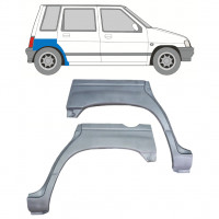 Panneau de réparation arc d'aile arrière pour Daewoo Tico 1991-2000 / Ensemble 12525