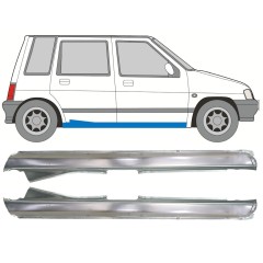 Réparation bas de caisse pour Daewoo Tico 1991-2000 / Gauche+Droit / Ensemble 12522