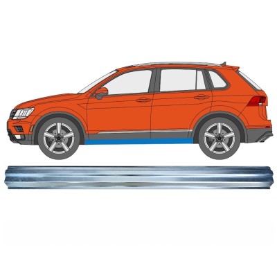 Réparation bas de caisse inférieure pour Volkswagen Tiguan 2016-2024 / Gauche 17221