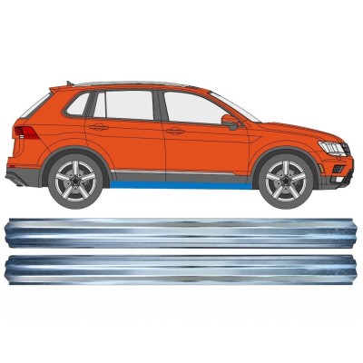 Réparation bas de caisse inférieure pour Volkswagen Tiguan 2016-2024 / Gauche+Droit / Ensemble 17222