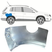 Panneau de réparation arc d'aile arrière supérieur pour Volkswagen Tiguan 2007-2016 / Droite 15785