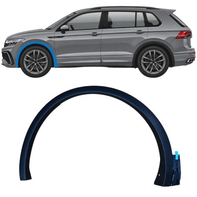 Moulure de l’aile avant pour Volkswagen Tiguan 2020-2024 R-Line / Gauche 17064