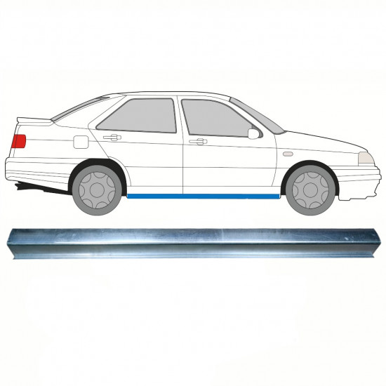 Réparation bas de caisse pour Seat Toledo 1991-1999 / Gauche = Droite (symétrique) 8623