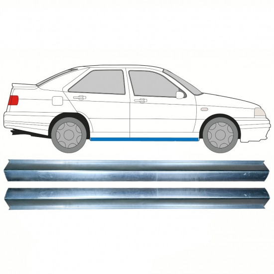 Réparation bas de caisse pour Seat Toledo 1991-1999 / Gauche = Droite (symétrique) / Ensemble 10326