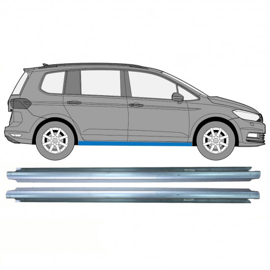 VW TOURAN 2015- PANNEAU DE RÉPARATION DU SEUIL / DROIT = GAUCHE / SET