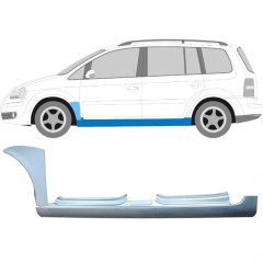 Panneau de réparation du seuil + panneau de réparation de l'aile avant pour Volkswagen Touran 2003-2010 / Gauche / Ensemble 11165