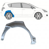 Panneau de réparation arc d'aile arrière pour Toyota Corolla Verso 2004-2009 / Droite 7698