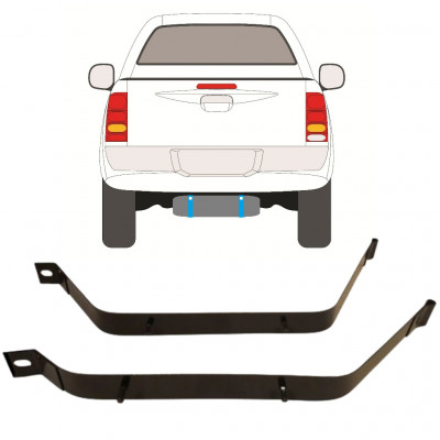 TOYOTA HILUX 2005-2015 SANGLES DE RÉSERVOIR DE CARBURANT