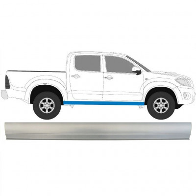 TOYOTA HILUX 2005-2015 PANNEAU DE RÉPARATION DU SEUIL / GAUCHE - DROIT