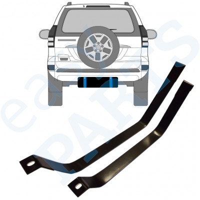 TOYOTA LAND CRUISER 2003-2010 SANGLES DE RÉSERVOIR DE CARBURANT