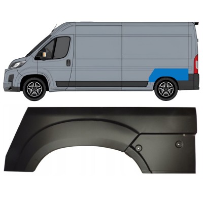 Panneau de réparation arc d'aile arrière pour Toyota Proace Max 2024- / Gauche 16694